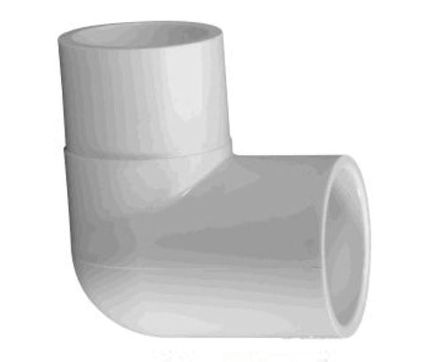 Coude 90° PVC SCH40 Spigot * Slip - Airablo